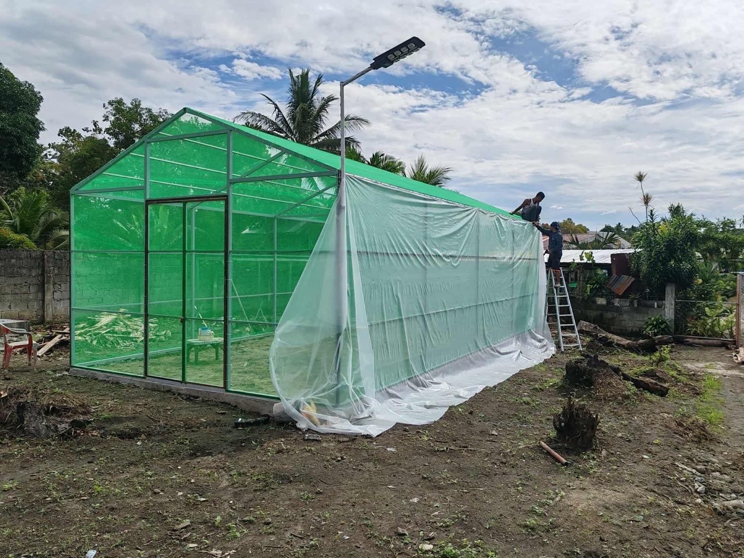 Greenhouse Project on Our Vacant Lot for Homegrown Veggies