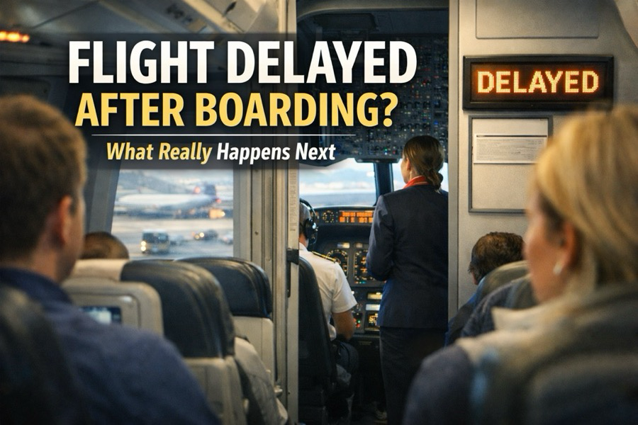 What Happens When a Flight Is Delayed After Boarding?