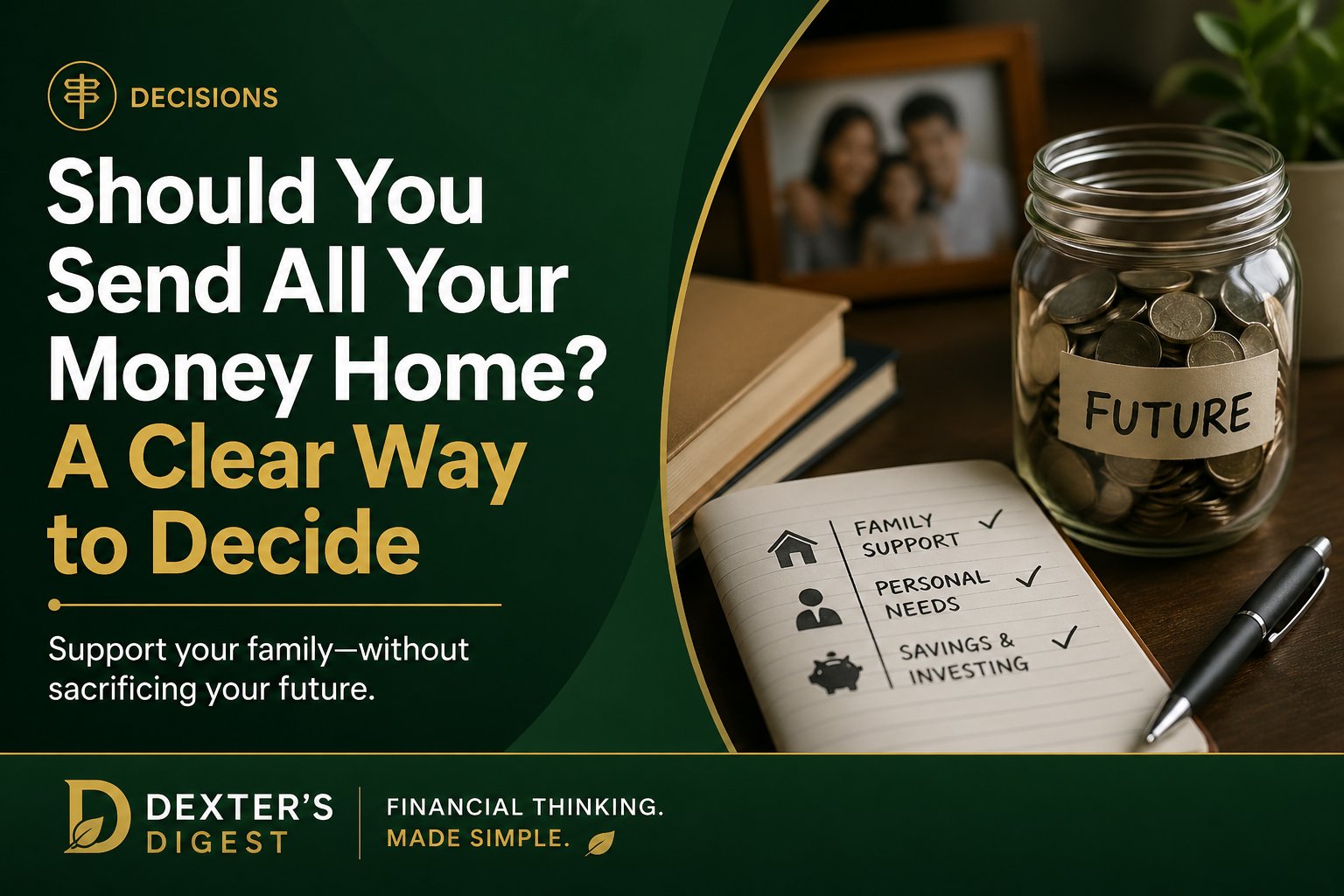 Should You Send All Your Money Home?