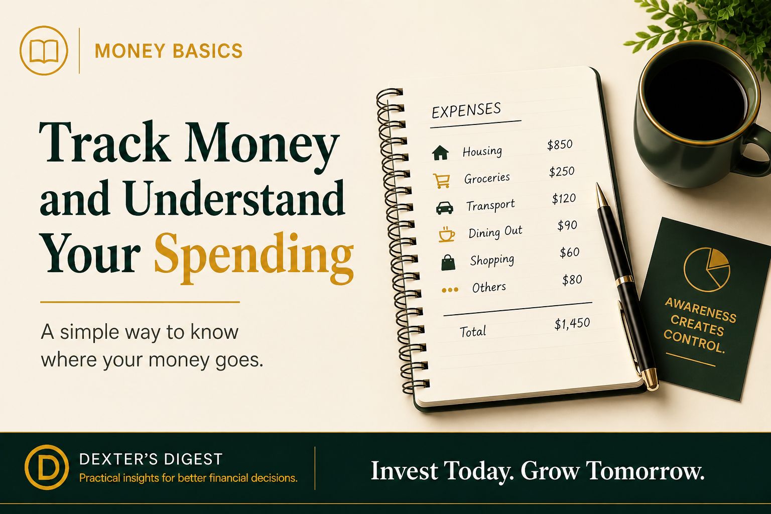 Track Money and Understand Your Spending: A Simple System That Actually Works