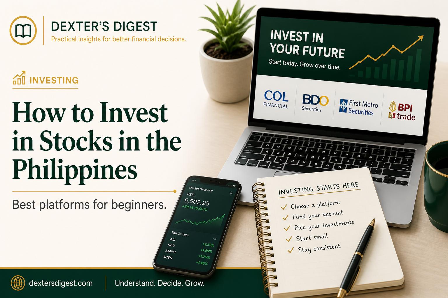 How to Invest in Stocks in the Philippines: Best Platforms for Beginners