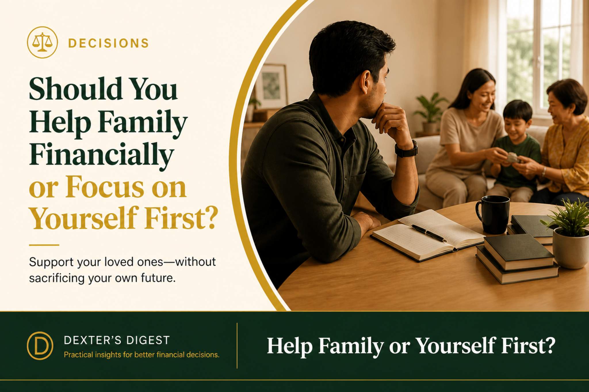 Should You Help Family or Focus on Yourself First?