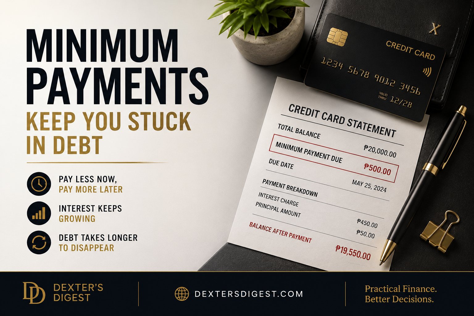 Minimum Payments: Why Credit Card Debt Lasts Longer