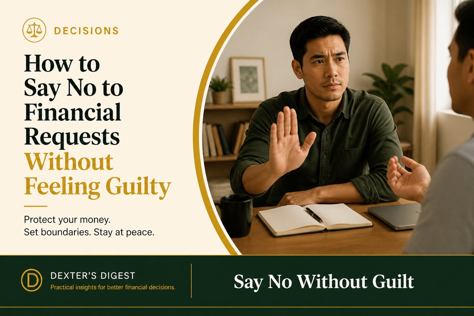 How to Say No to Financial Requests Without Guilt